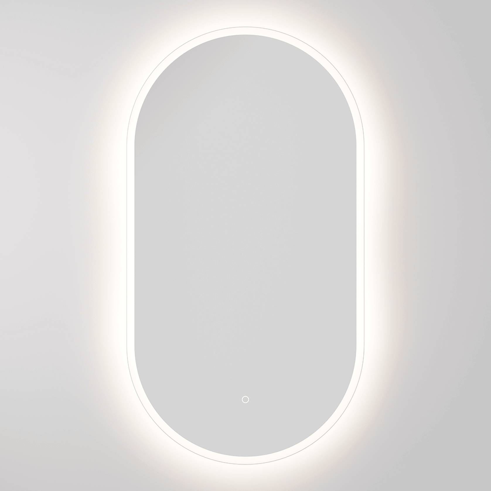 Solace 600 Oval LED Mirror gallery detail image