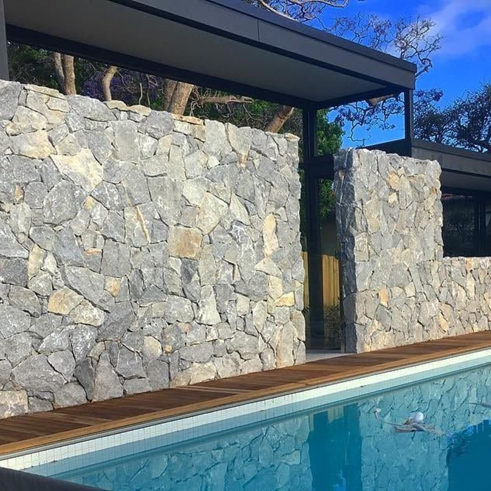 Cobalt Grey Stone Wall Cladding gallery detail image