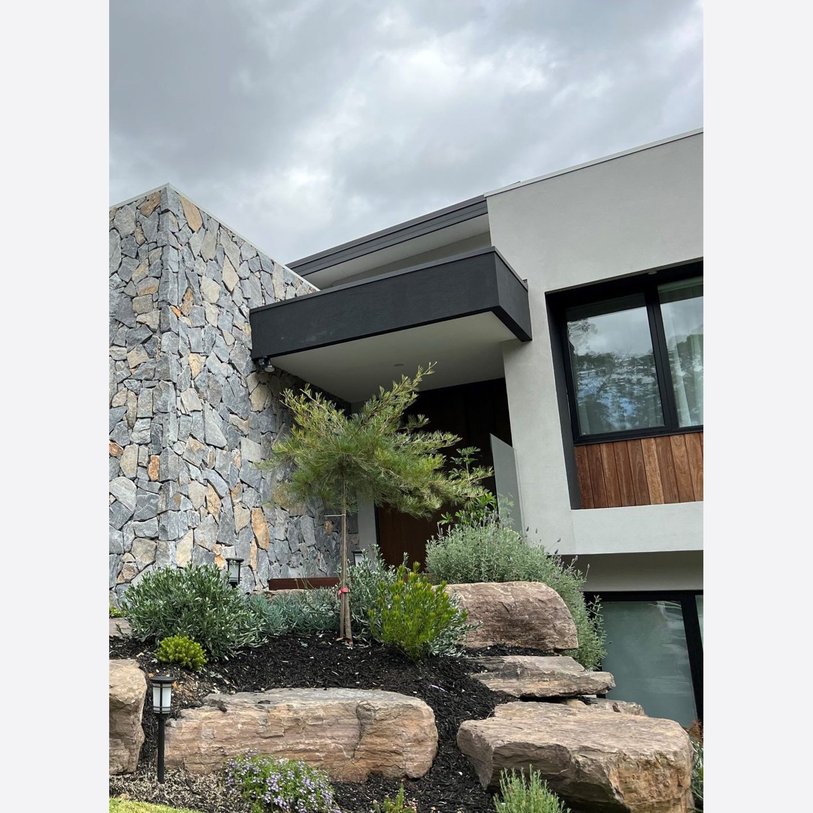 Cobalt Grey Stone Wall Cladding gallery detail image