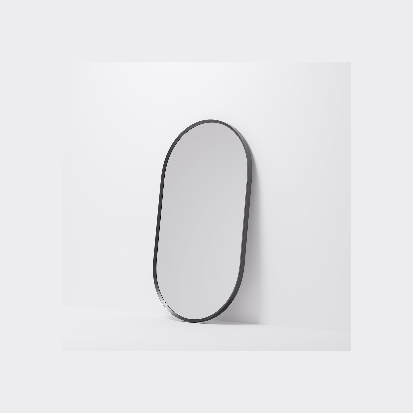 Aspect 500 Oval Framed Mirror gallery detail image