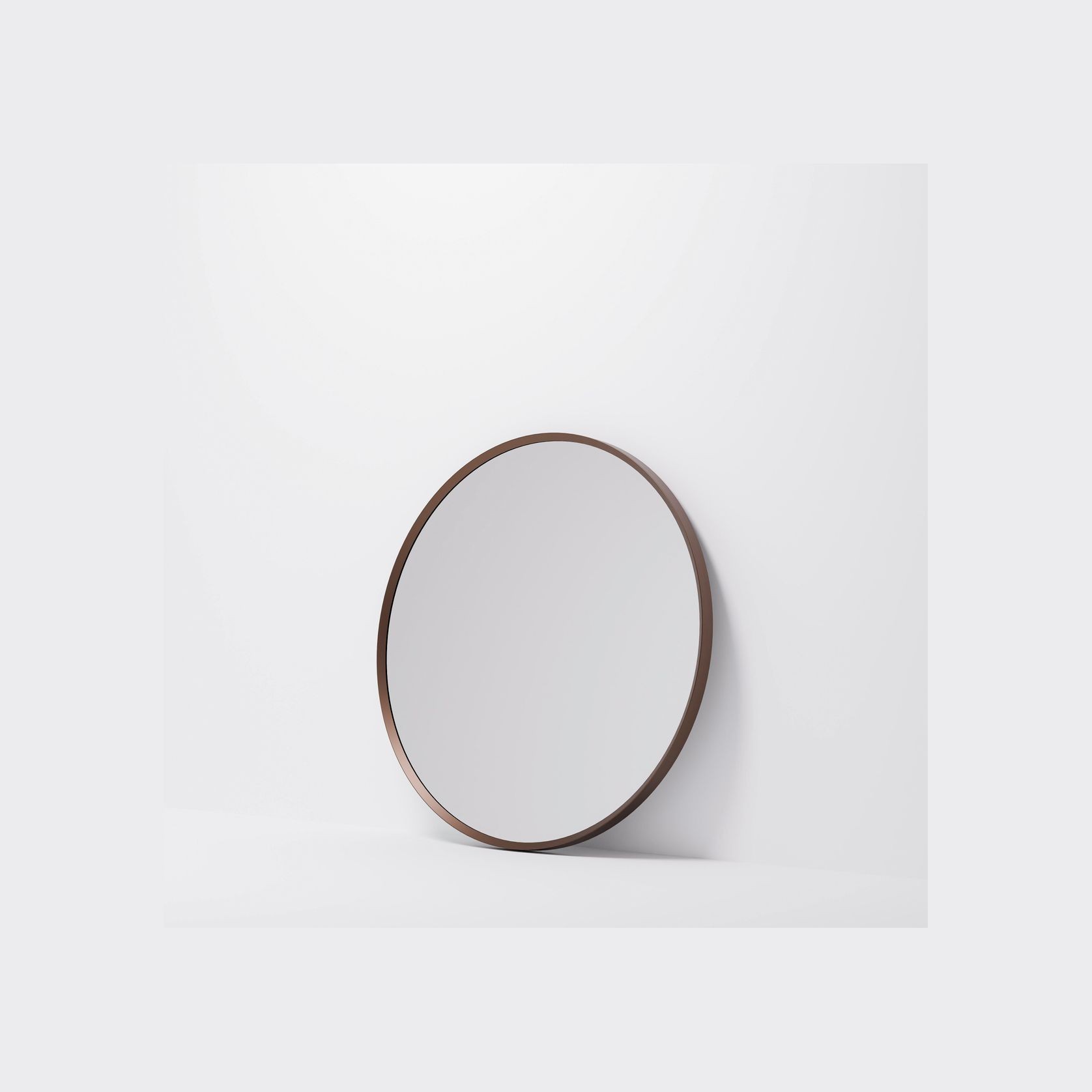 Aspect 700 Round Framed Mirror gallery detail image
