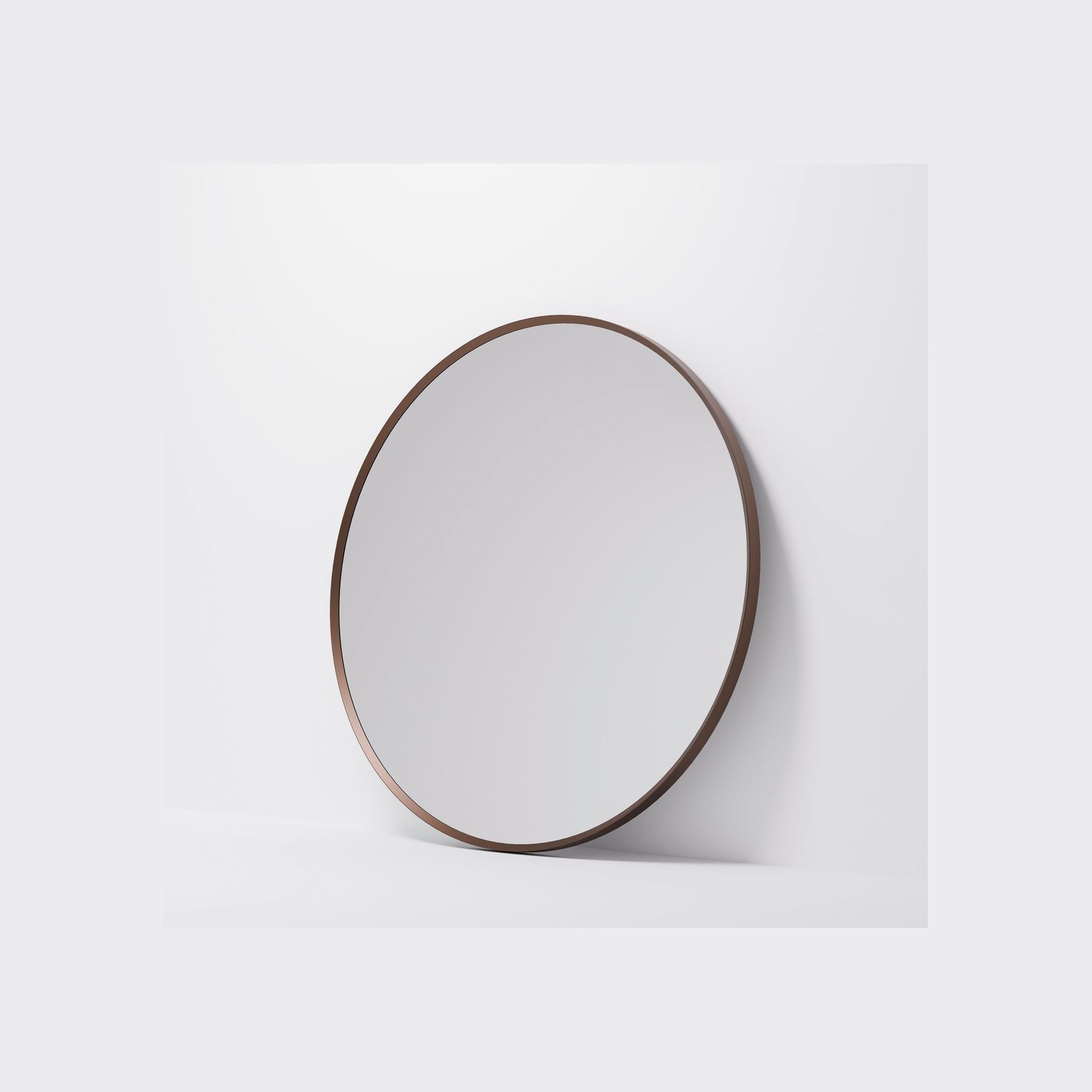 Aspect 850 Round Framed Mirror gallery detail image