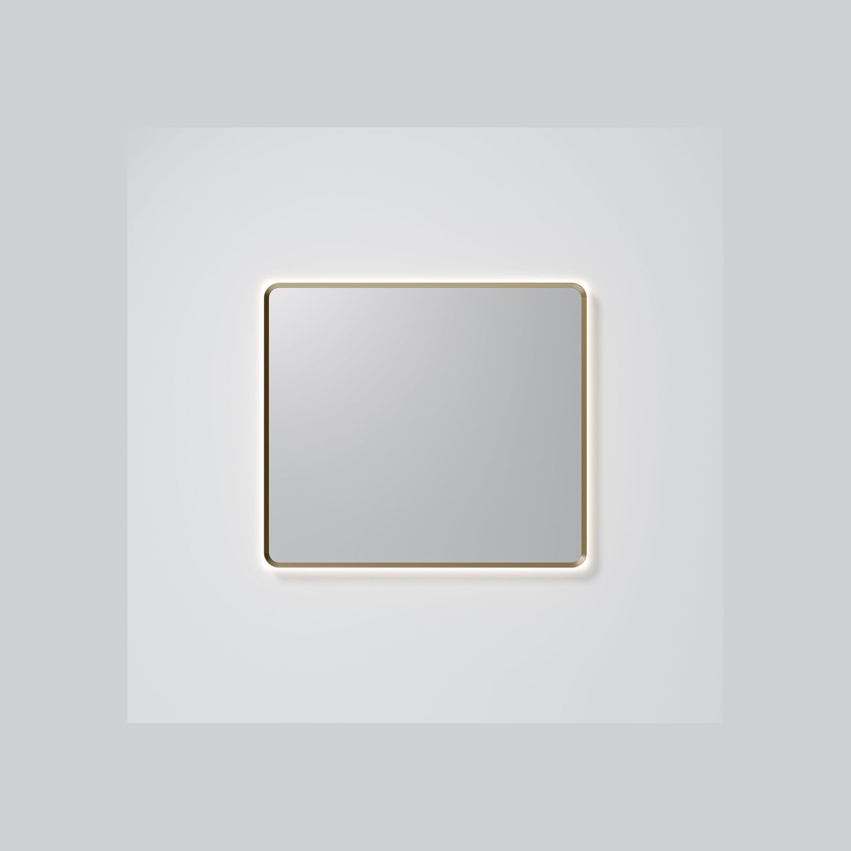 Aura Rectangle 850 x 750 LED Mirror gallery detail image