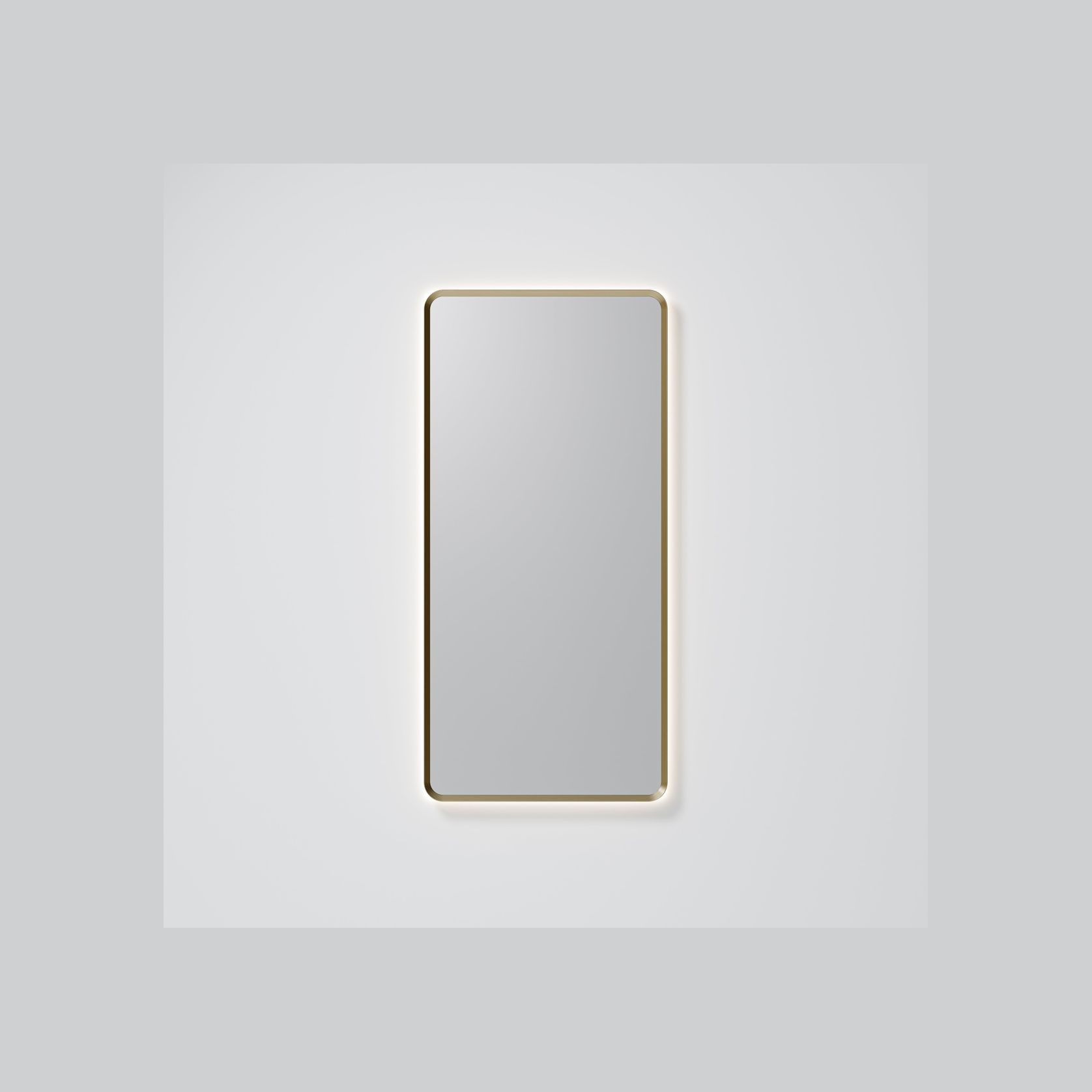 Aura Rectangle 500x1050 LED Mirror gallery detail image
