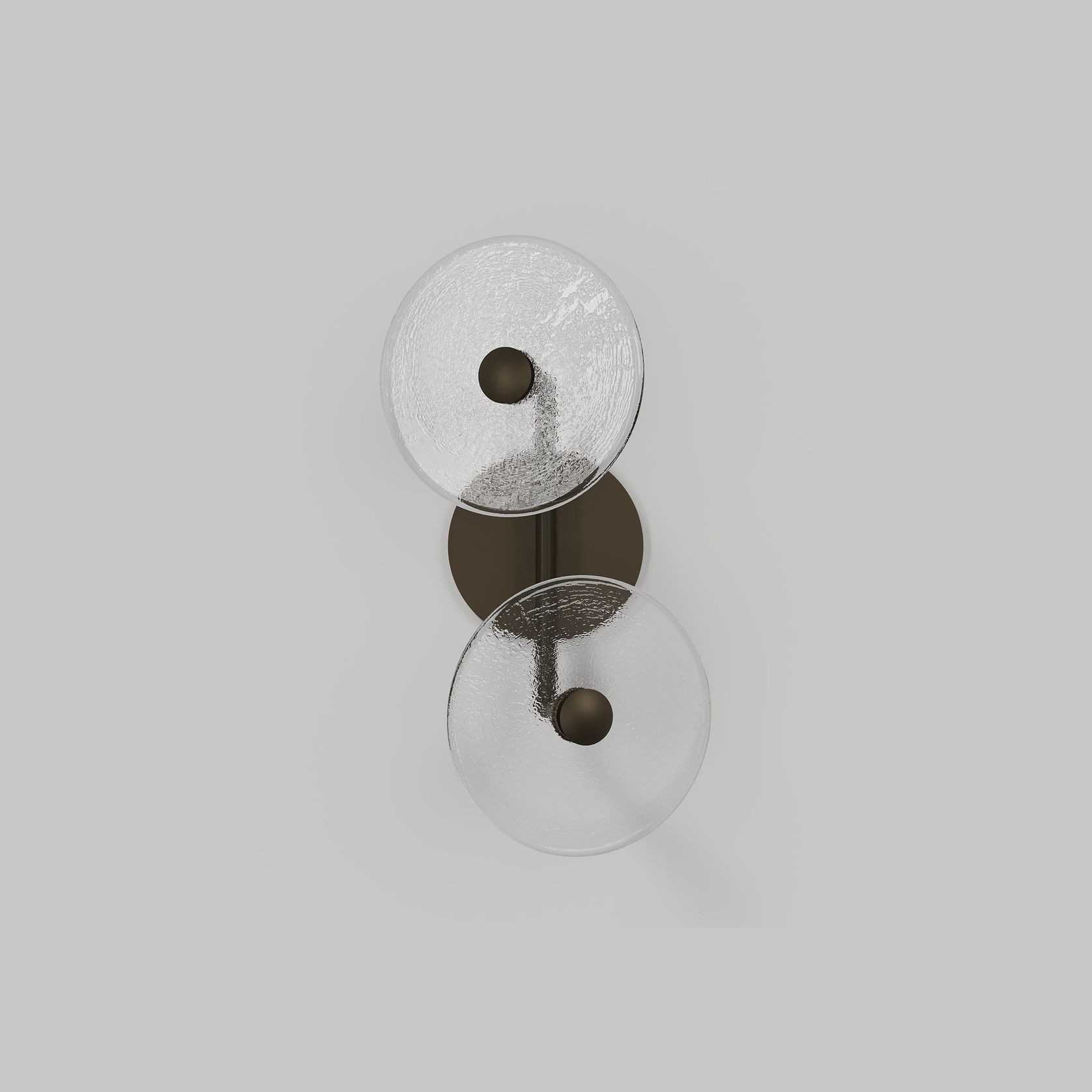 Coral Duo Rod Wall Light - (Off-Centered) gallery detail image
