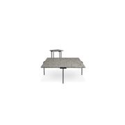 Croquet Cocktail Table - top in terrazzo marble gallery detail image