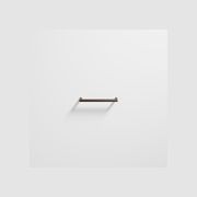 Arc Horizontal Heated Towel Rail 482mm gallery detail image