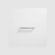 Arc Horizontal Heated Towel Rail 632mm gallery detail image