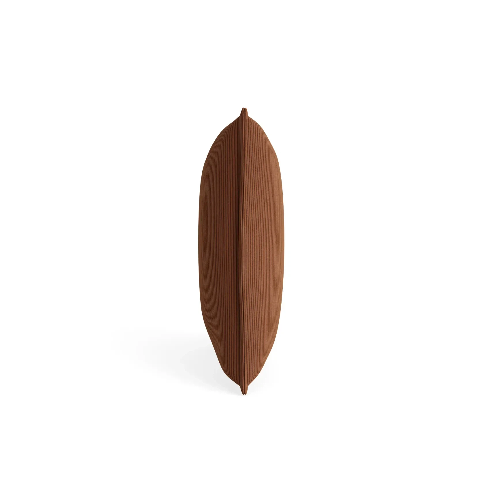 Hem Cushion 55cm x 55cm - Corduroy Cocoa gallery detail image
