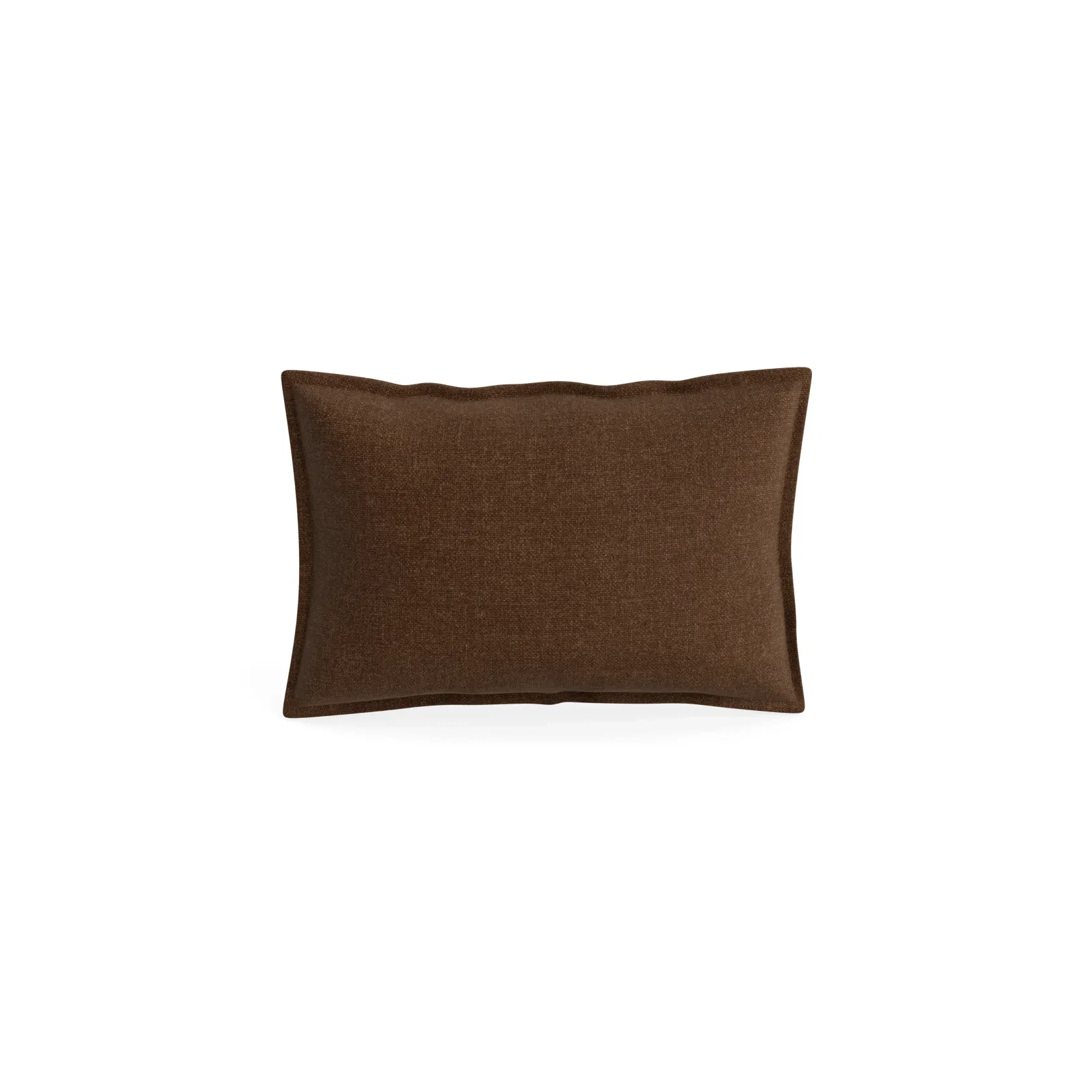 Hem Cushion 40cm x 60cm - Fossil Chocolate gallery detail image