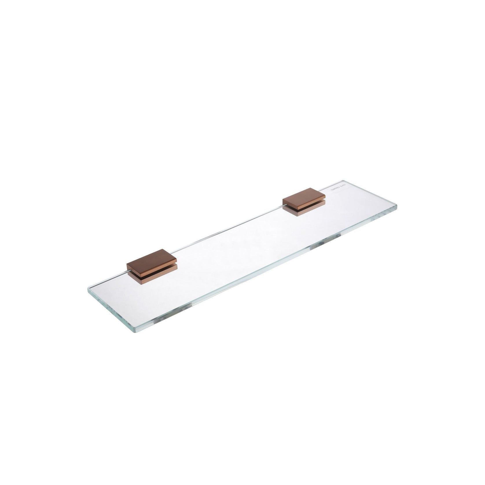 Versa Glass Rectangle Shelf 400mm gallery detail image