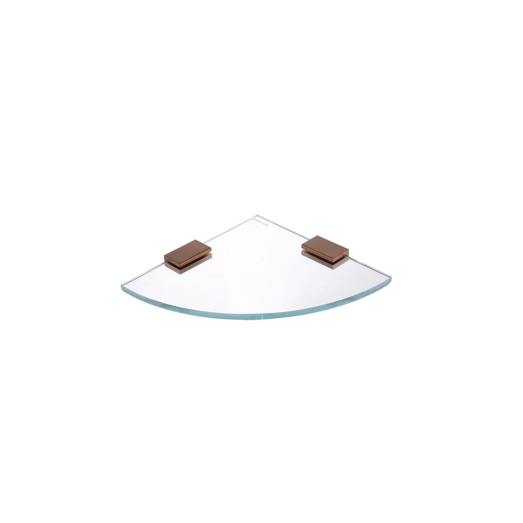 Versa Glass Round Shelf 220mm gallery detail image