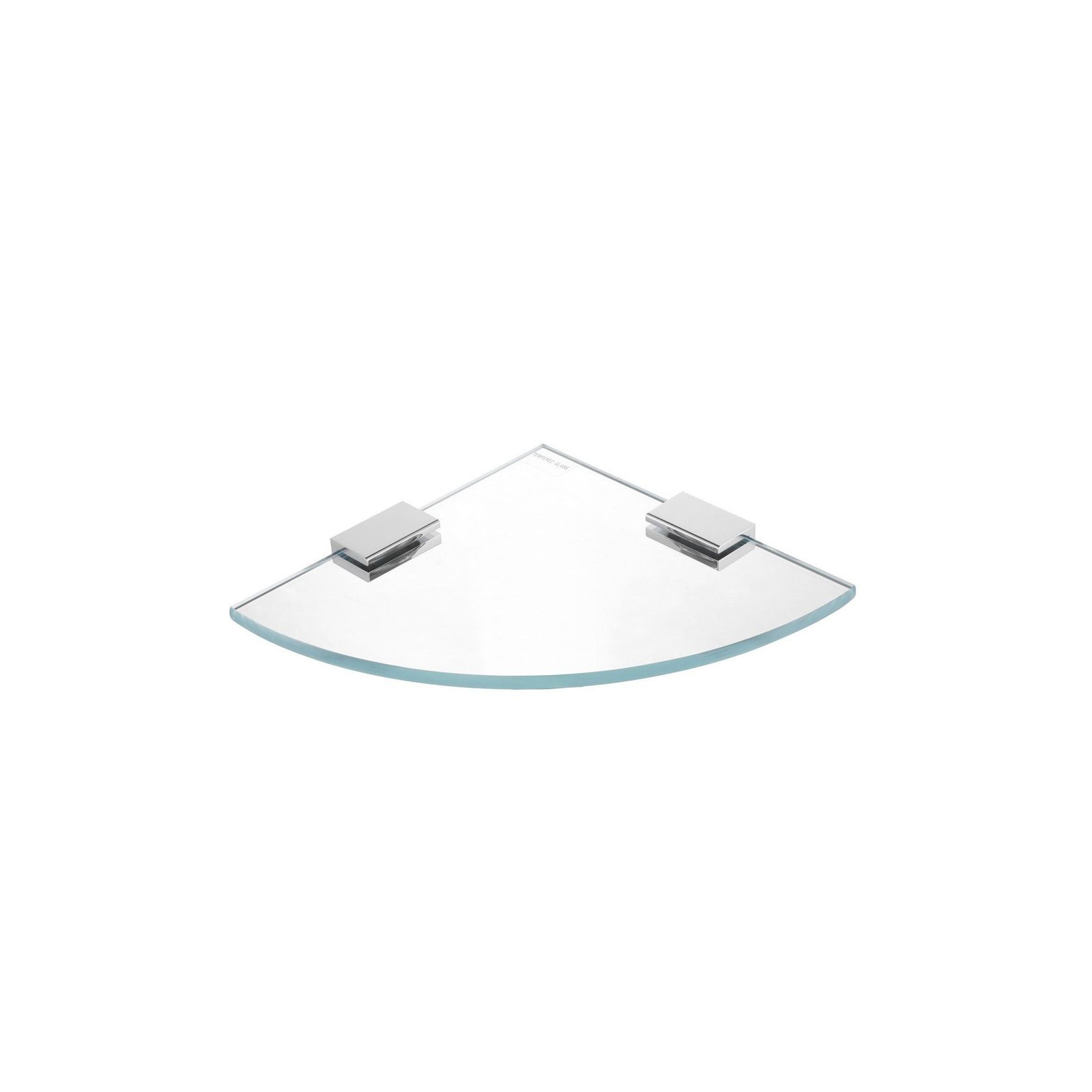 Versa Glass Round Shelf 220mm gallery detail image
