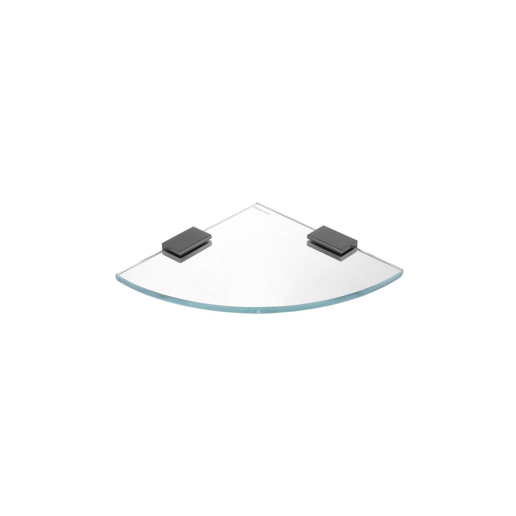 Versa Glass Round Shelf 220mm gallery detail image