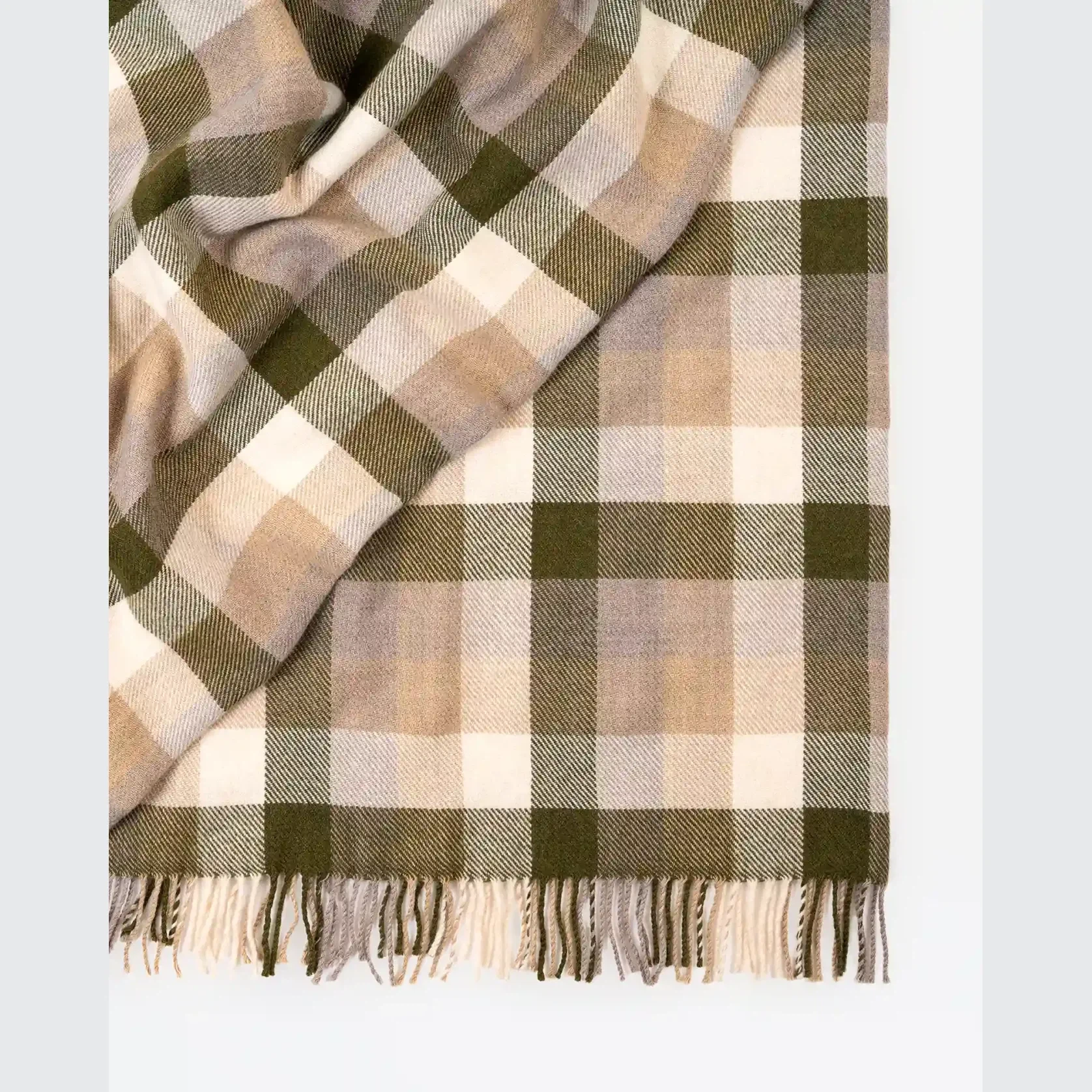 Weave Caldwell Wool Throw Blanket - Landscape gallery detail image
