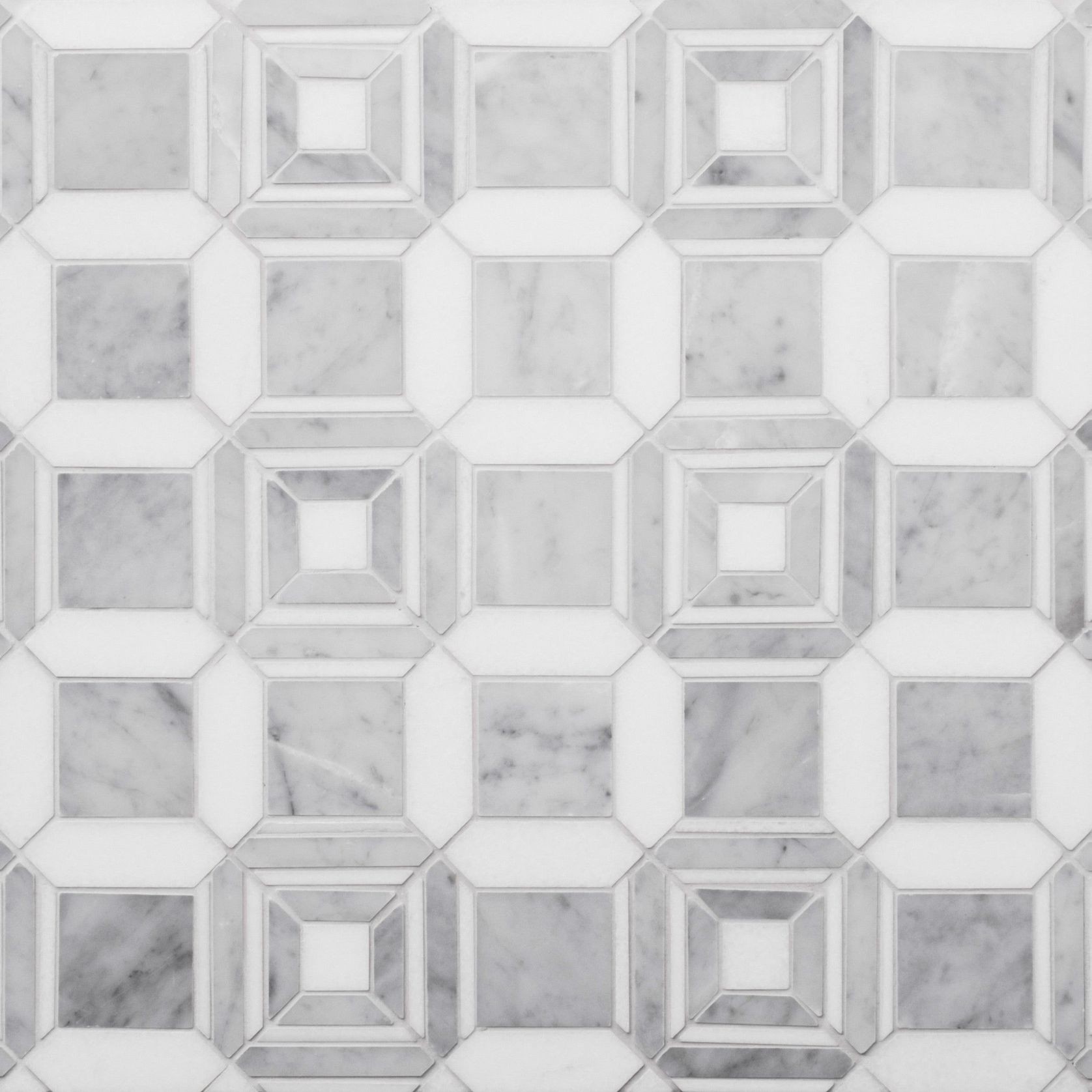 Labyrinth Channel Carrara and Thassos Marble By Steve Cordony gallery detail image