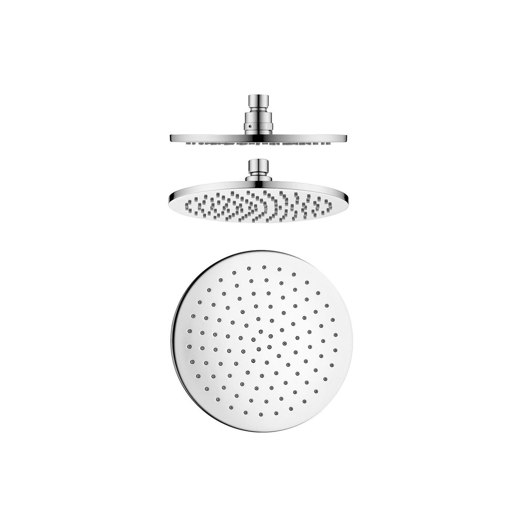 ROUND RAIN HEADS RANGE - 5 COLOURS - 3 SIZES gallery detail image