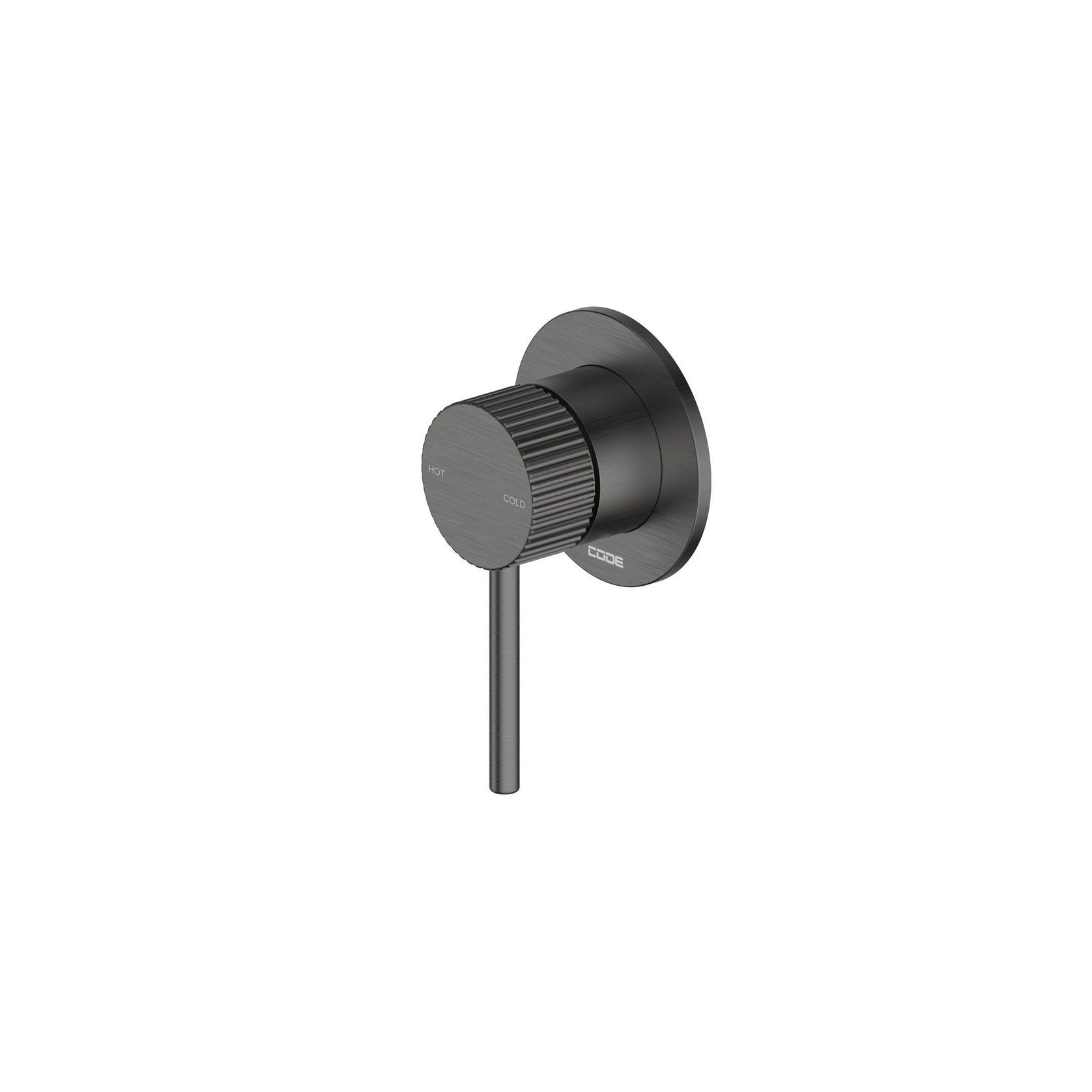Nature Piper Shower Mixer | Textured Handle gallery detail image