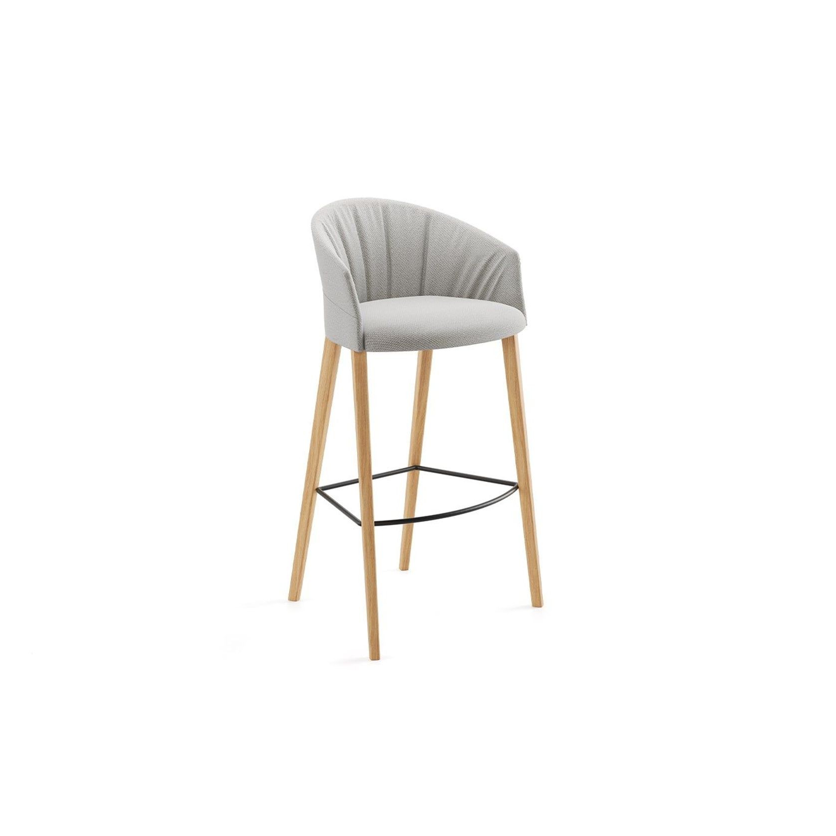 Copa Bar Stool - Wooden Legs gallery detail image