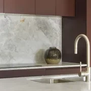 Desert Silver Marble Benchtop gallery detail image