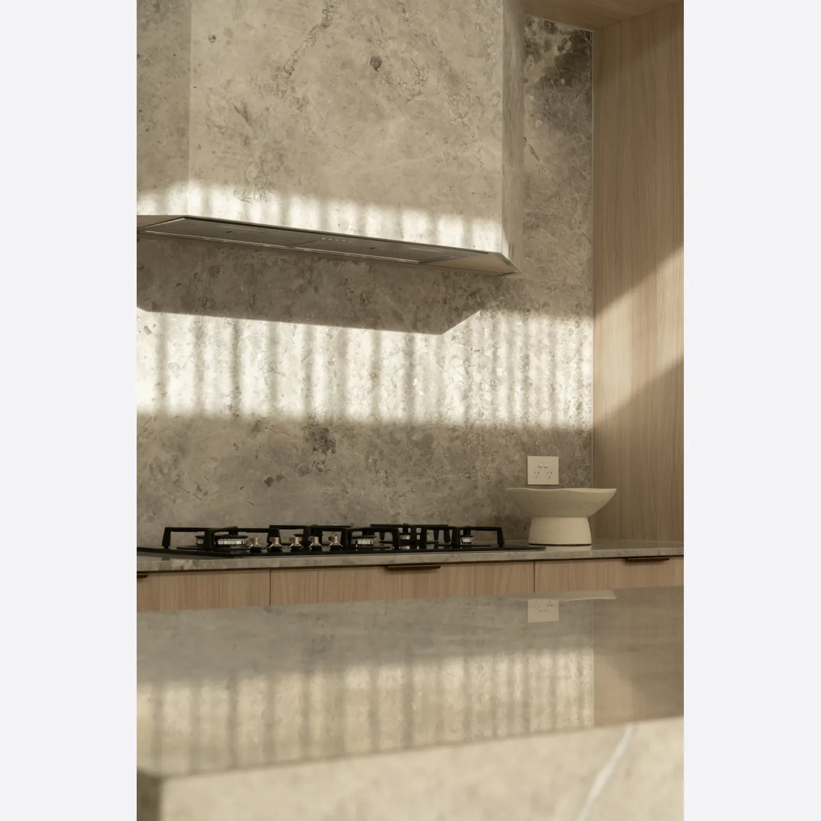 Tundra Ocean Limestone Benchtop gallery detail image