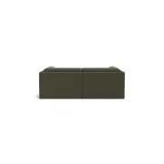 Addy 3 Seater Chaise Sofa - Eden Leaf gallery detail image