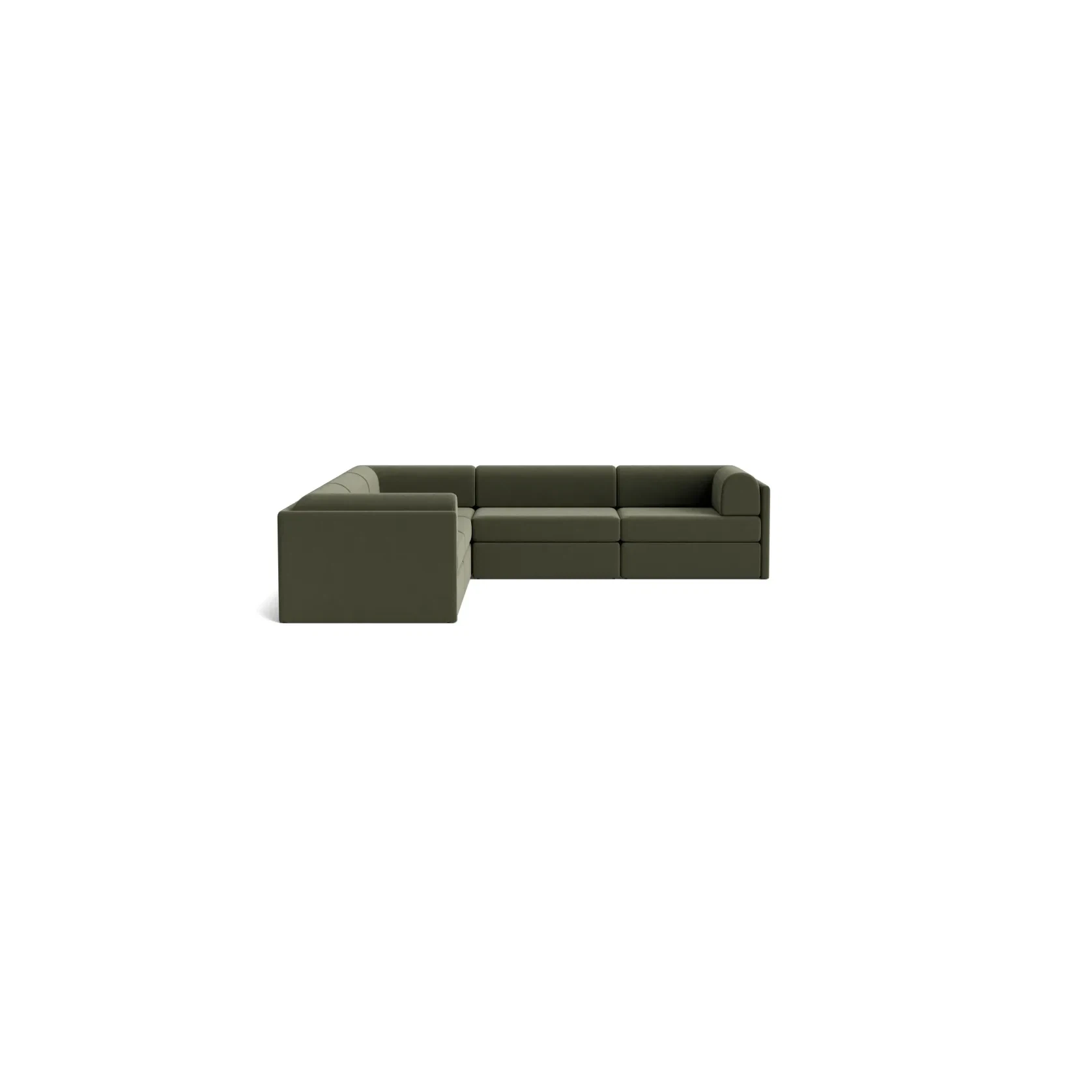 Addy Corner Sofa - Eden Leaf gallery detail image