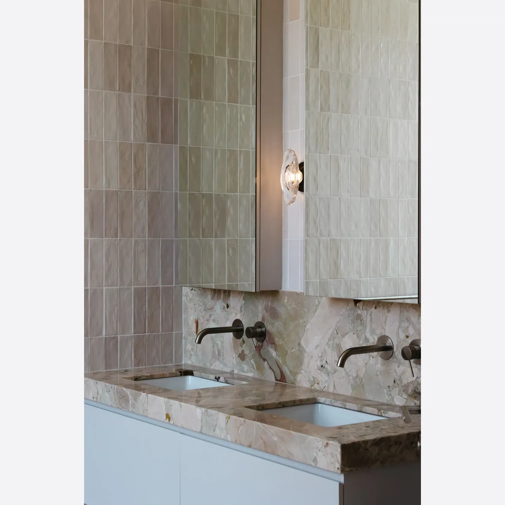 Breccia Marble Benchtop gallery detail image