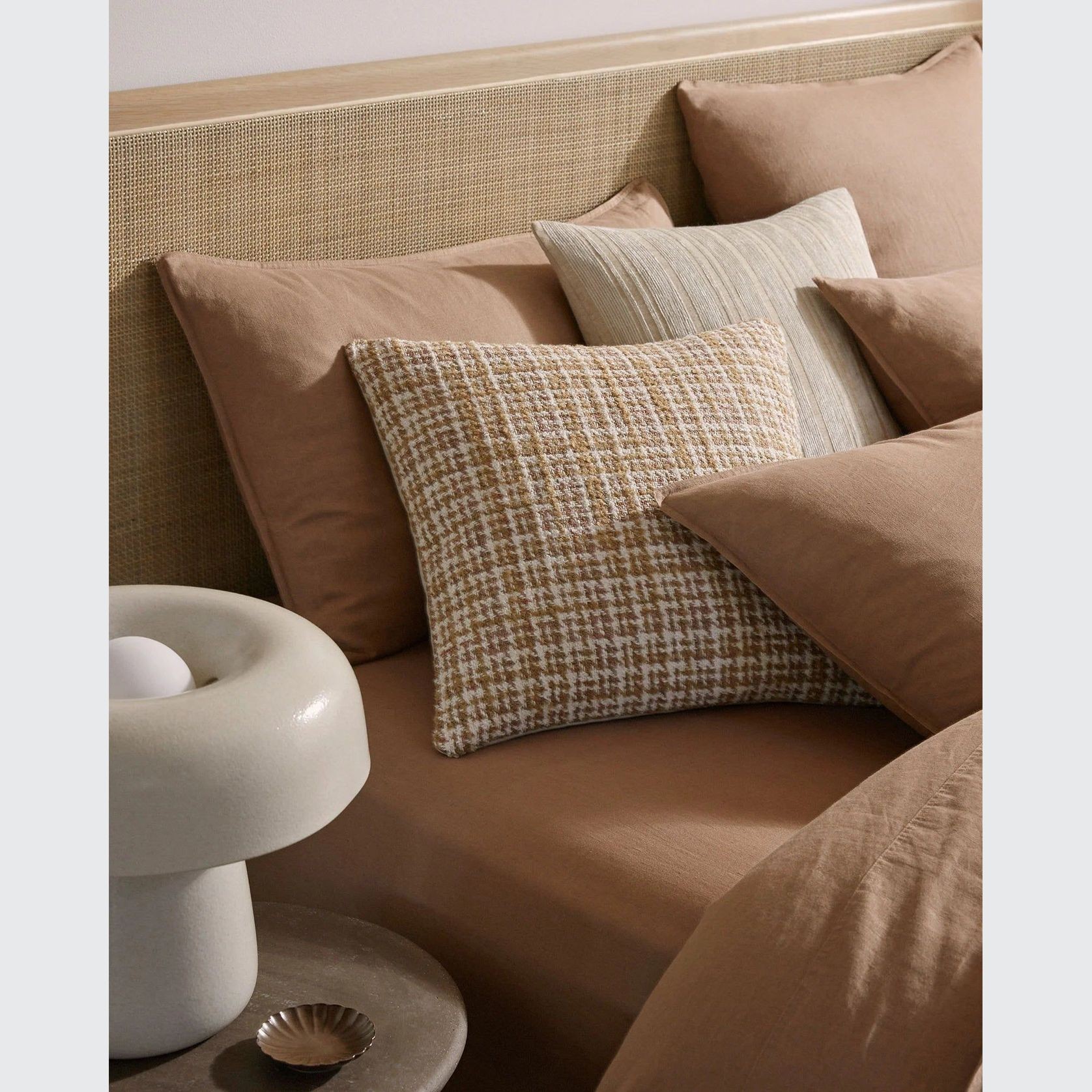 Weave Home Tripoli Cushion -  Terra | 50 x 50cm gallery detail image