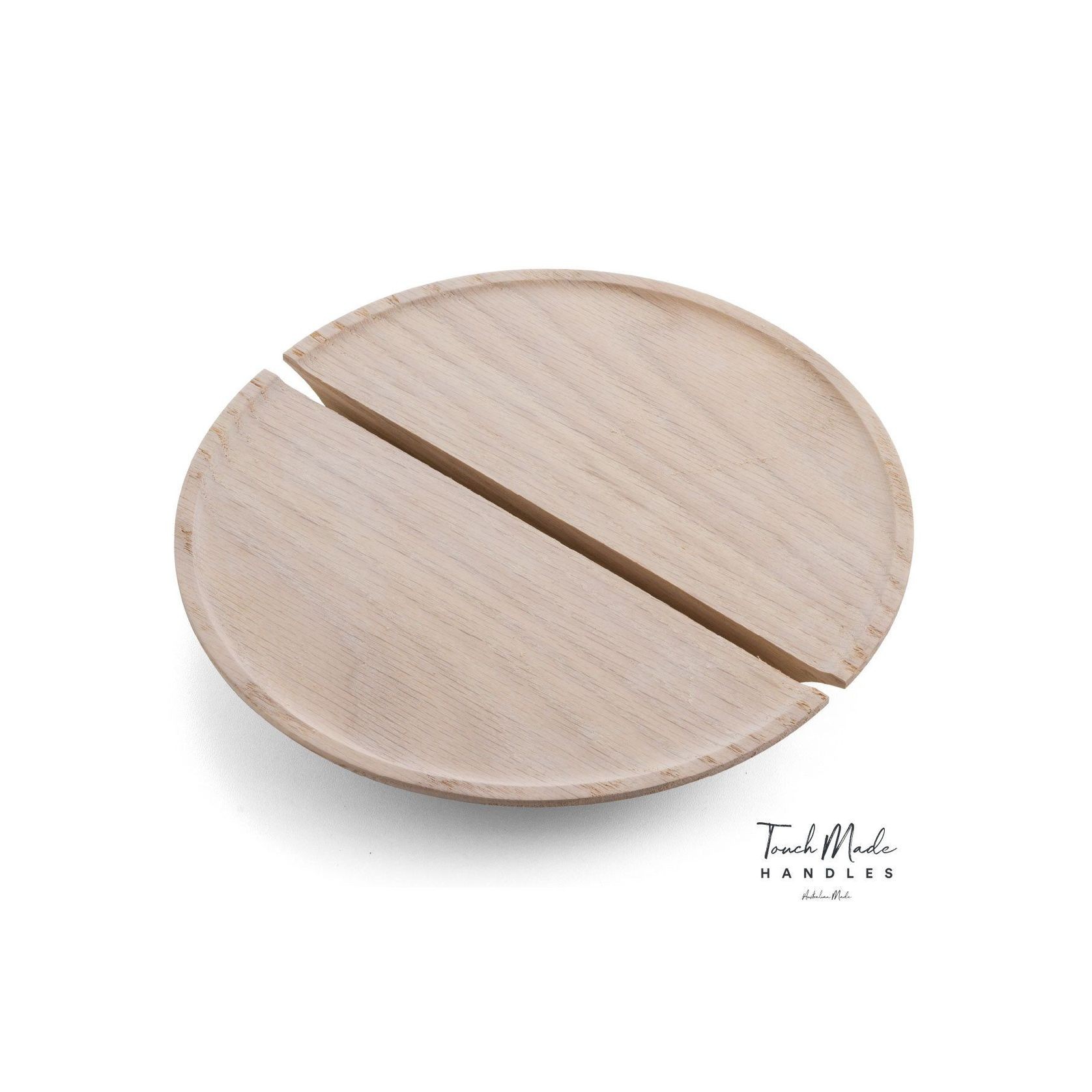 Timber Dished Semi Round Handles gallery detail image