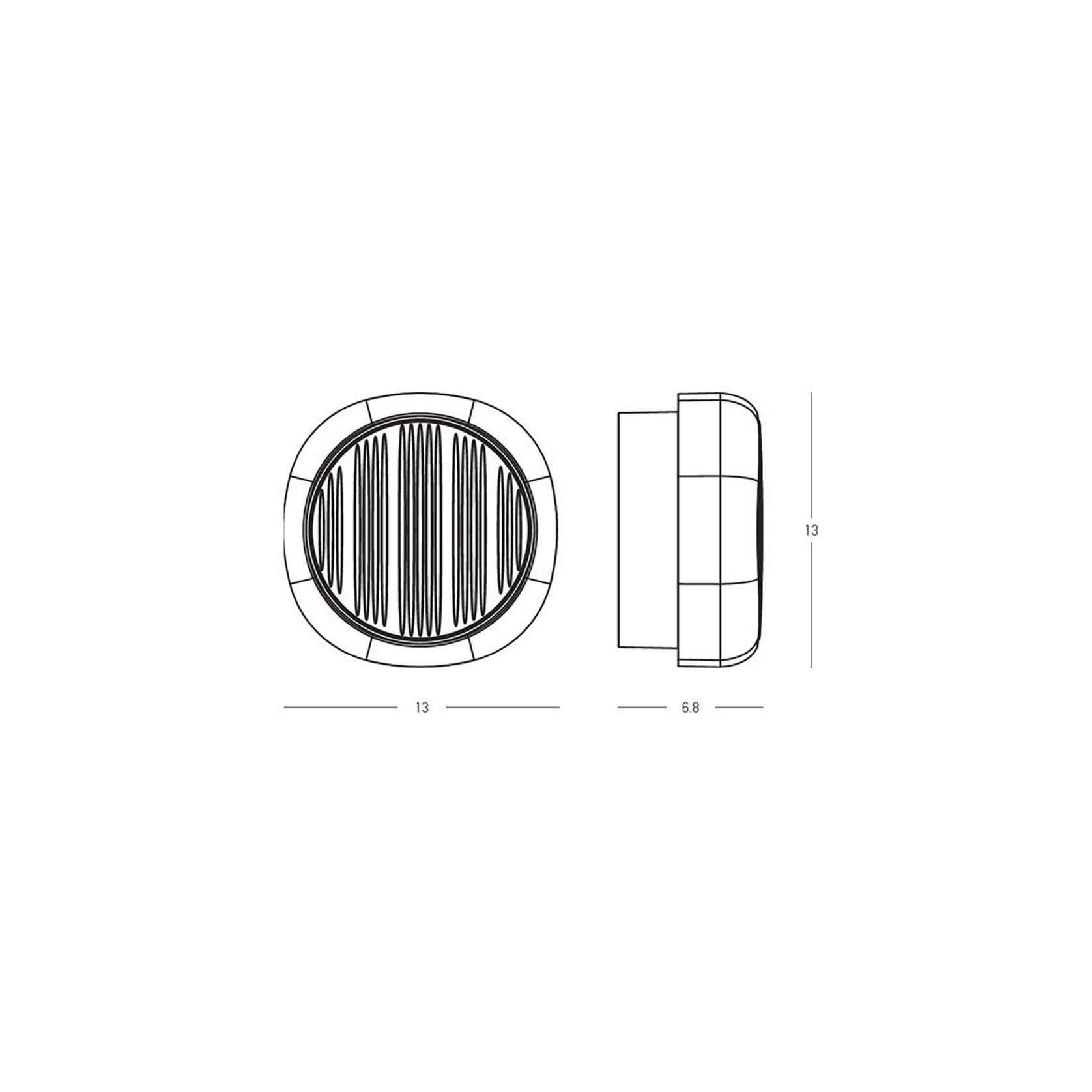 Ilios IP65 Wall Light gallery detail image