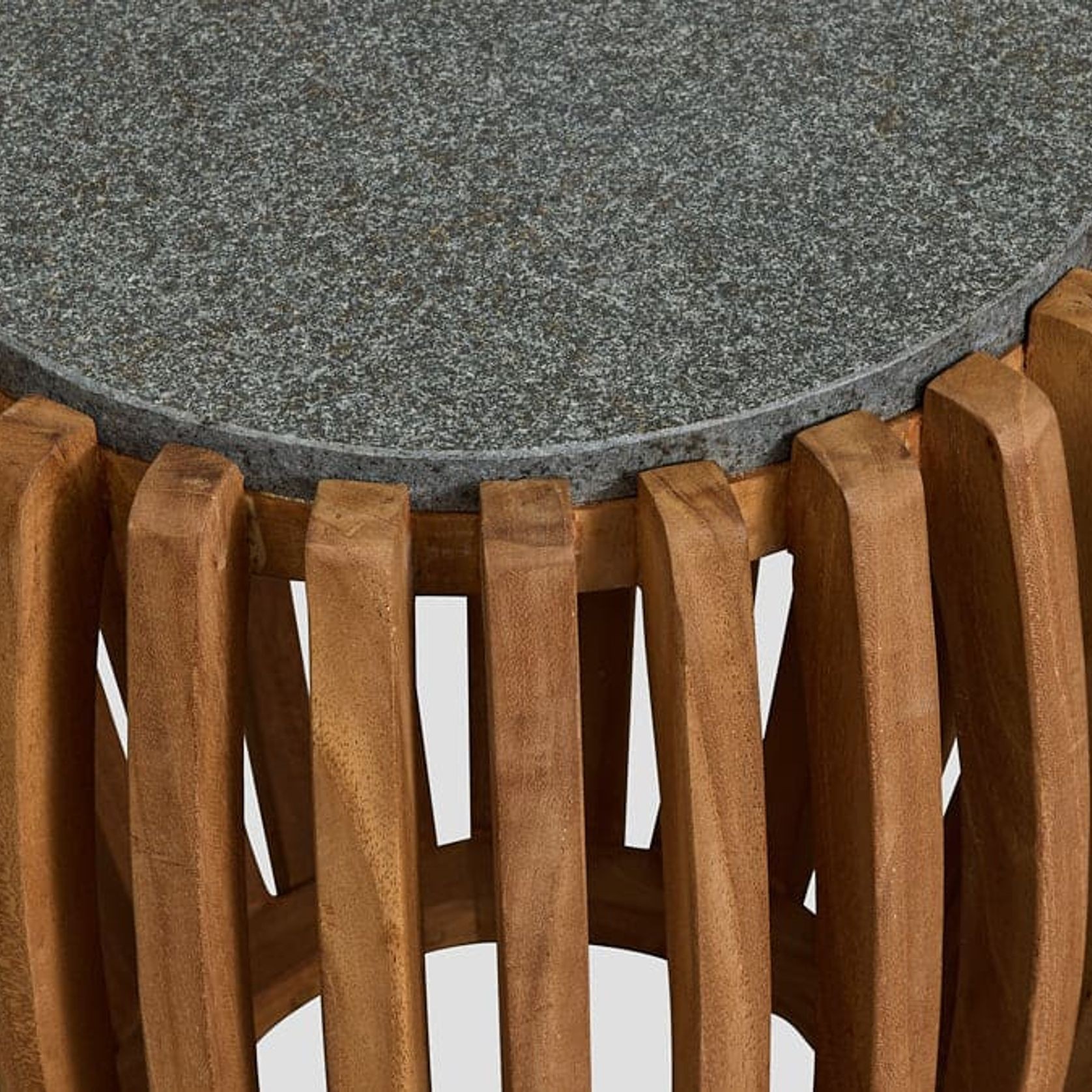 Egmont Teak Side Table - 43Cm gallery detail image