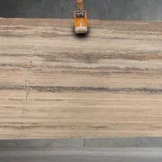 Florence Vein Cut Travertine Benchtop gallery detail image