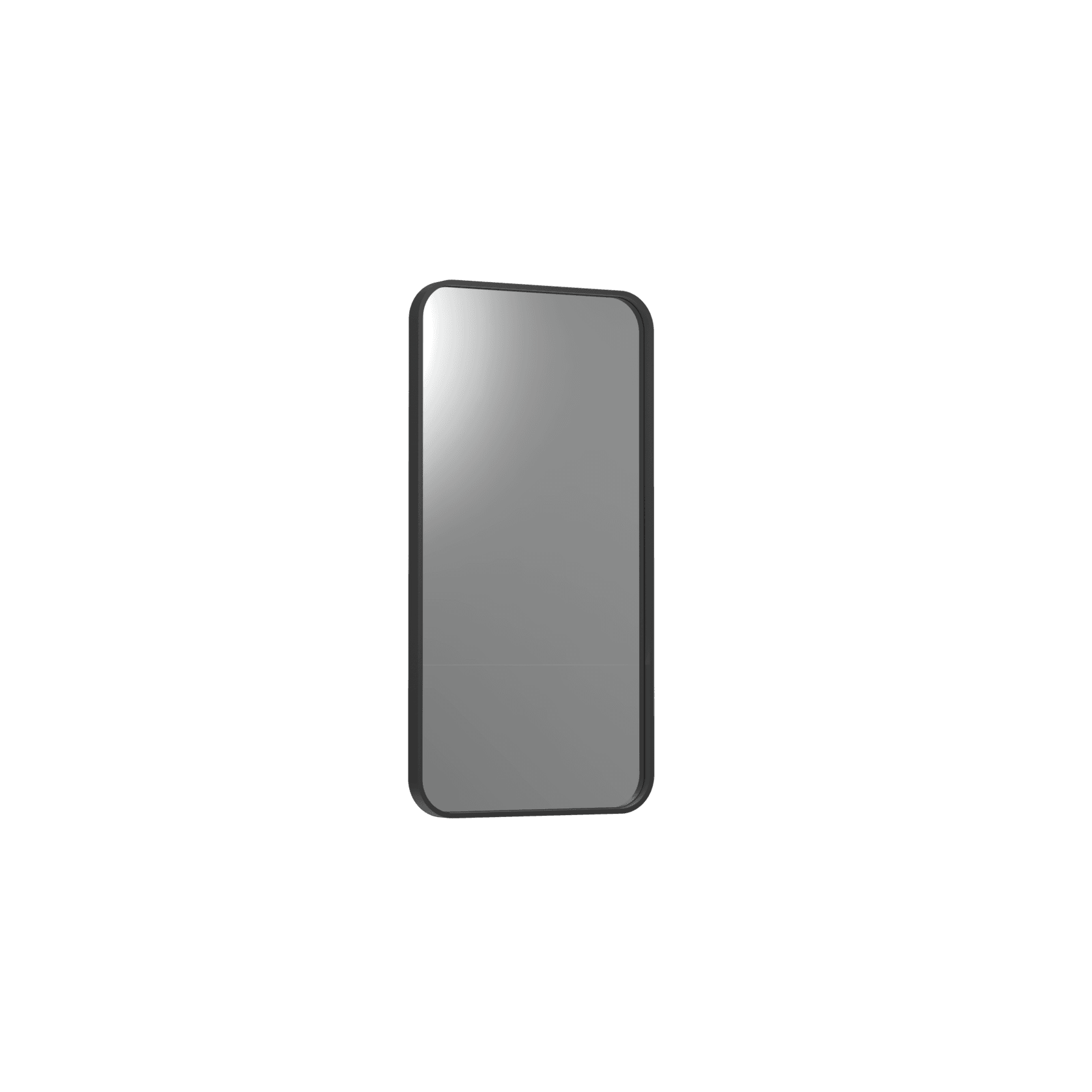 Frame XL 1000 Rectangle Mirror Brushed Black gallery detail image