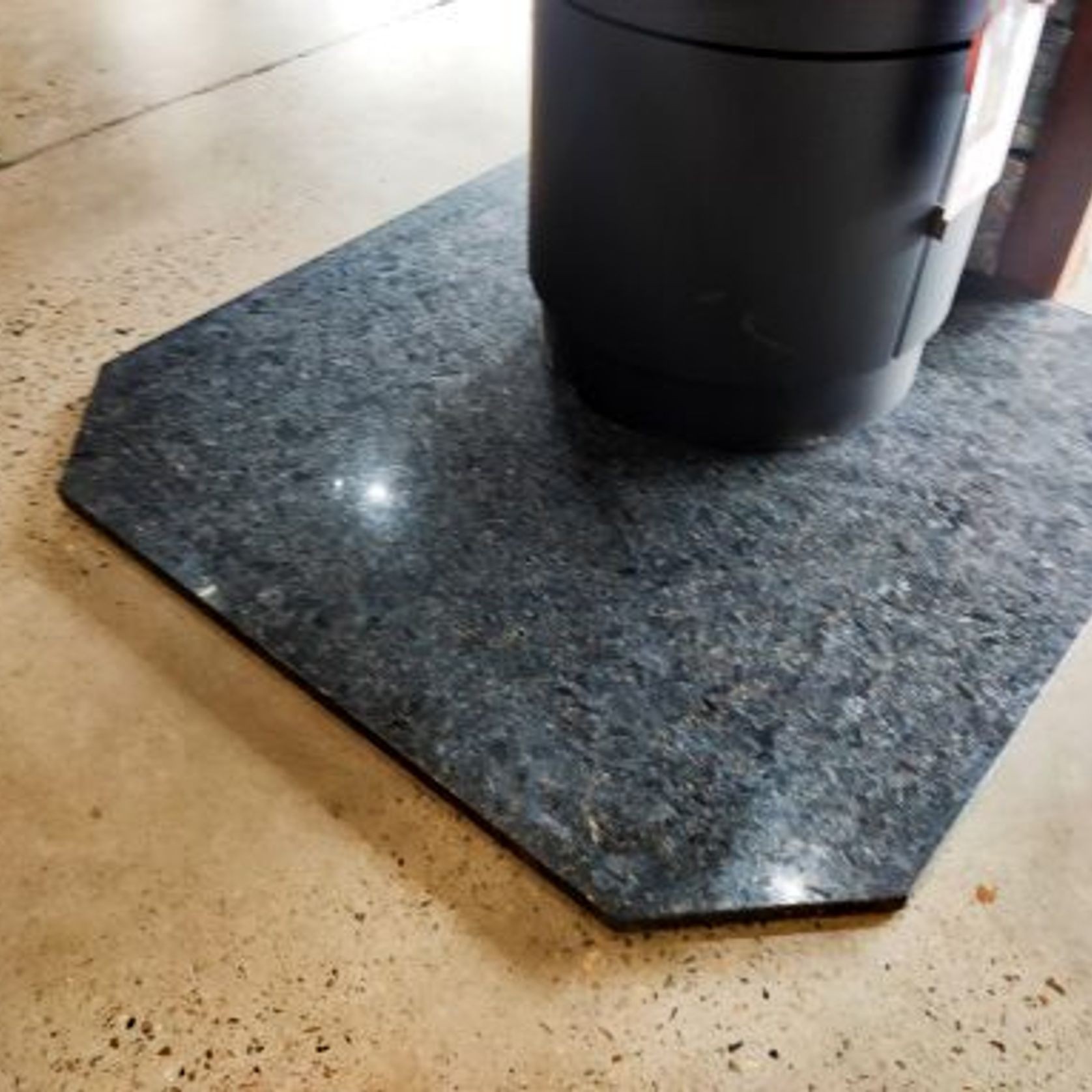 Foundry 1200 x 1200 Flat Wall Granite Hearth gallery detail image