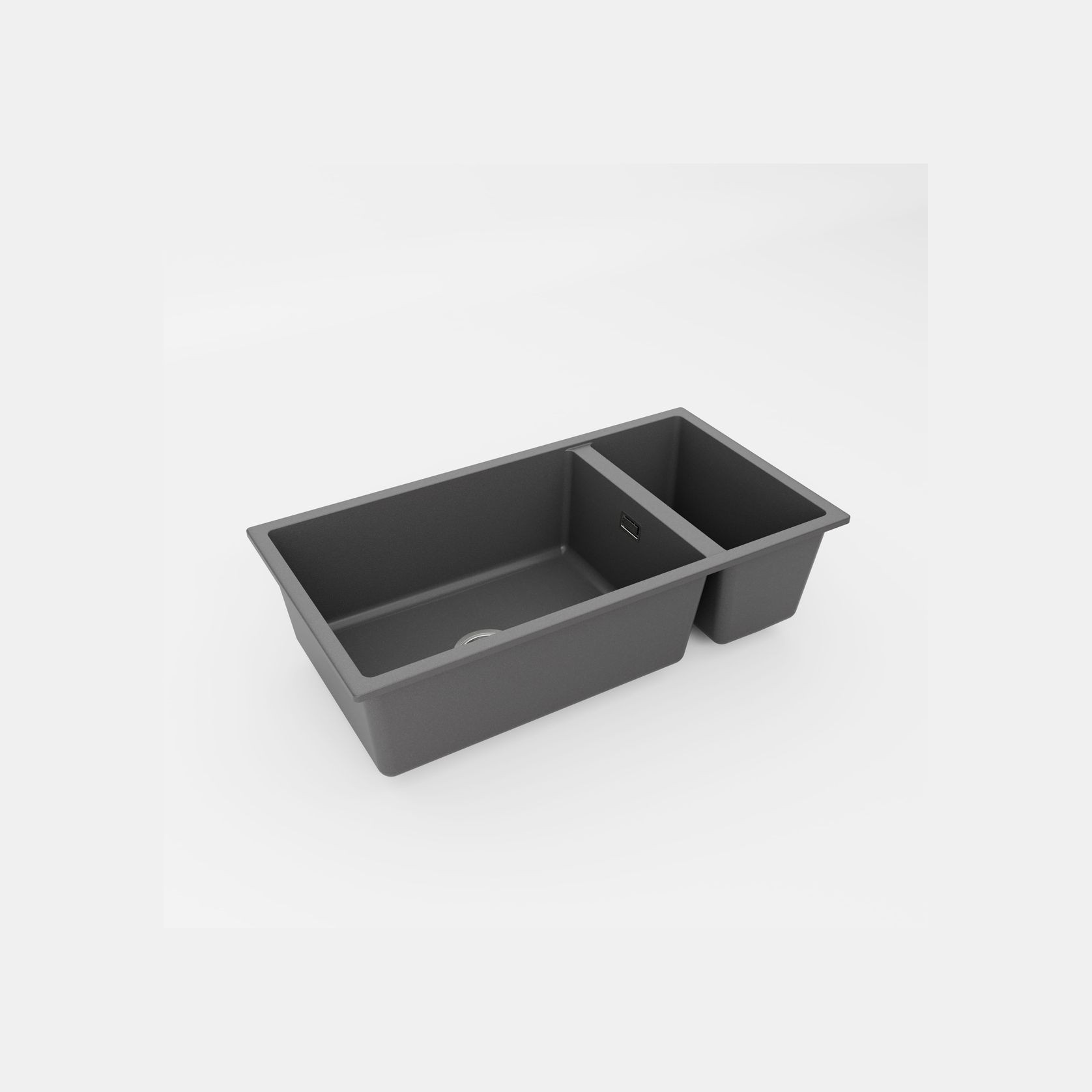 Aura 750 (550+200) Double Bowl Granite Sink gallery detail image
