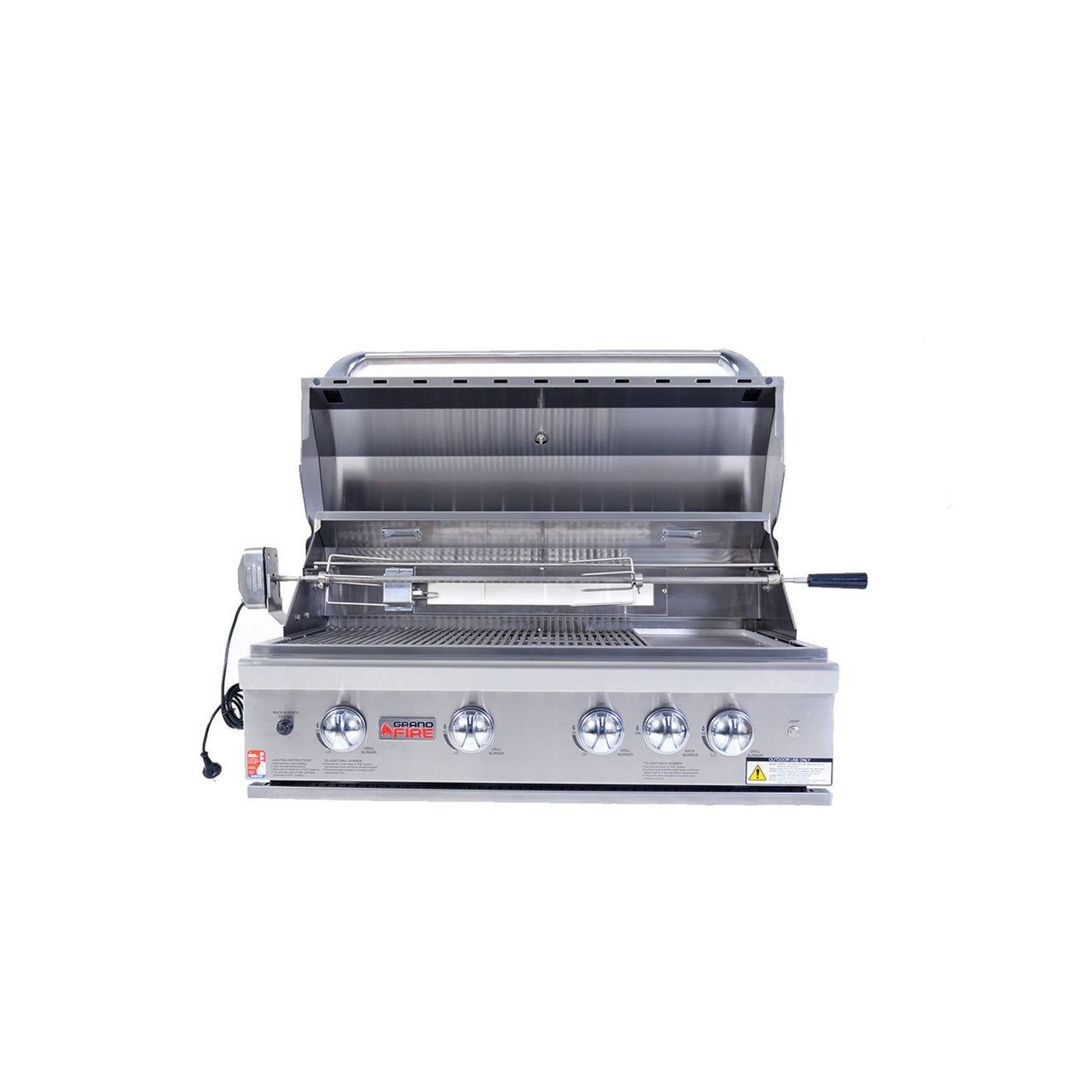 Grandfire Classic - 38″ Gas BBQ Head Unit For In-Built gallery detail image