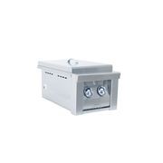 Grandfire Double Side Burner | For In-Build | LPG FF gallery detail image
