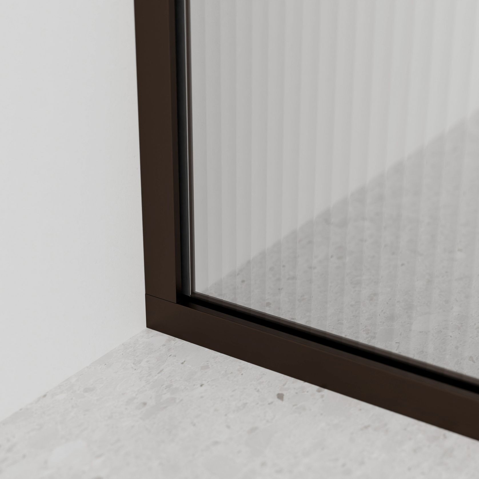 Code Pillar Shower Screen Glass Range | 900mm gallery detail image