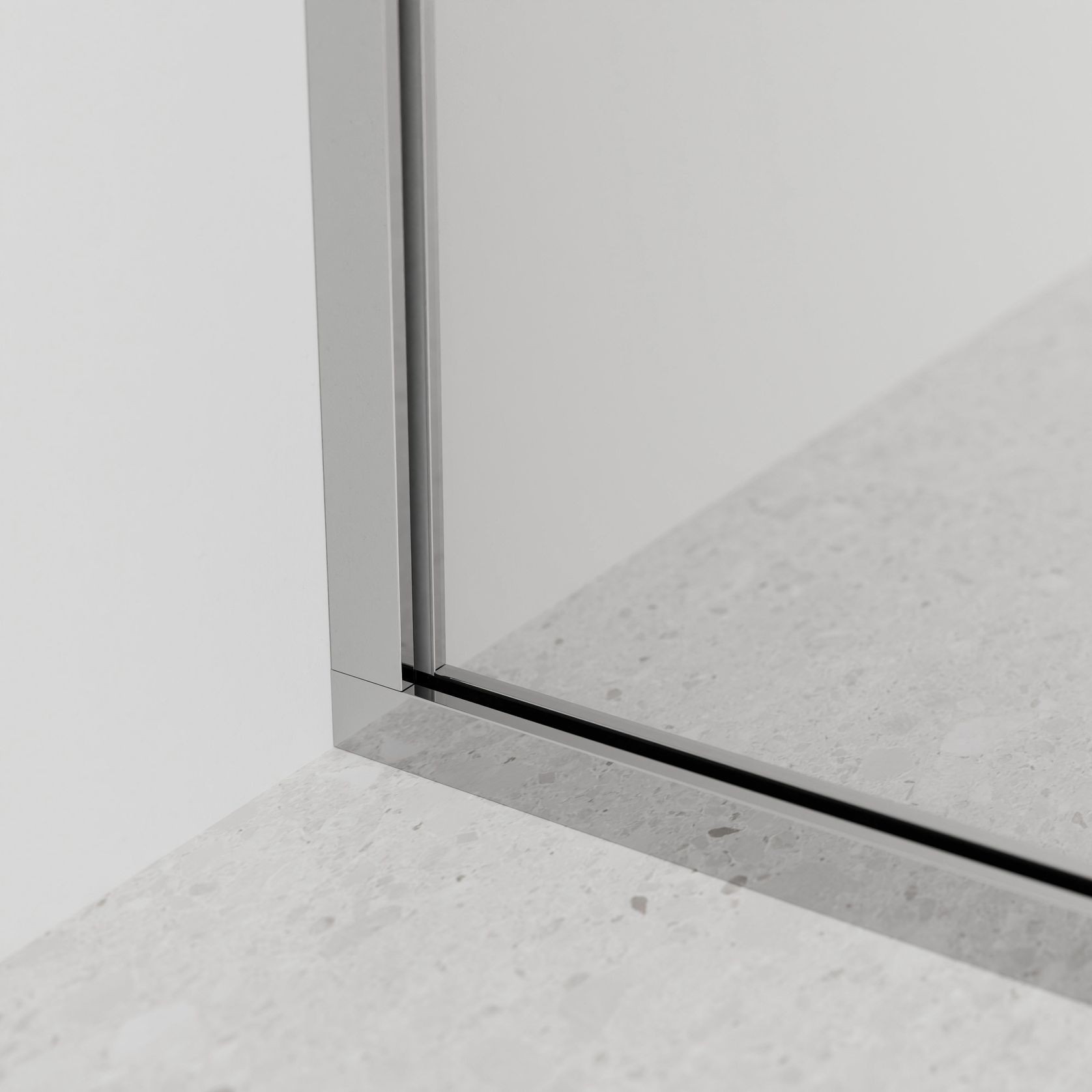 Code Super Clear Shower Screen Range | 1050mm gallery detail image