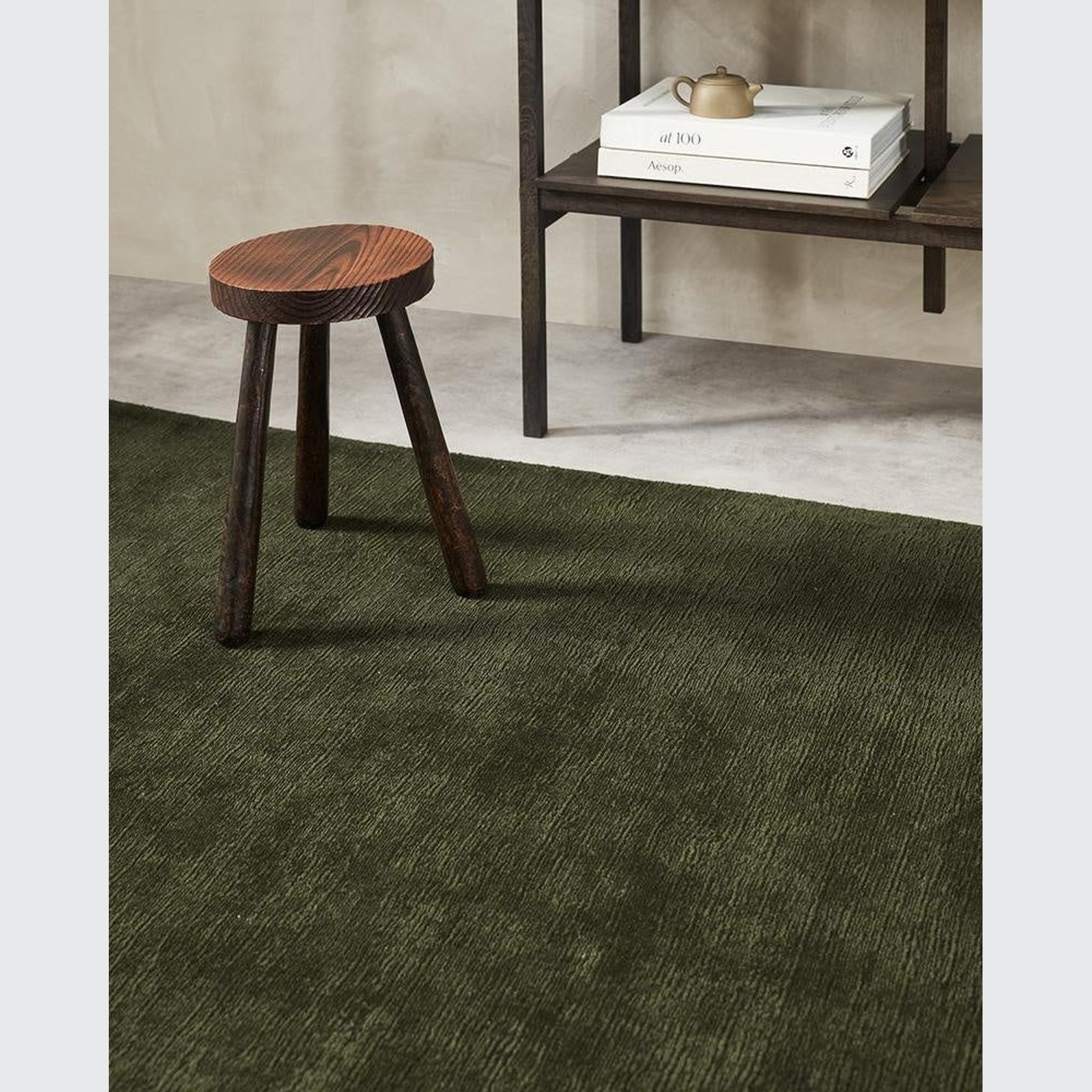 Baya Haywood NZ Wool Floor Rug - Caper gallery detail image
