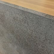 KERAN  Reception Desk 1.8M Right Panel - Acacia & Carbon Grey Colour gallery detail image