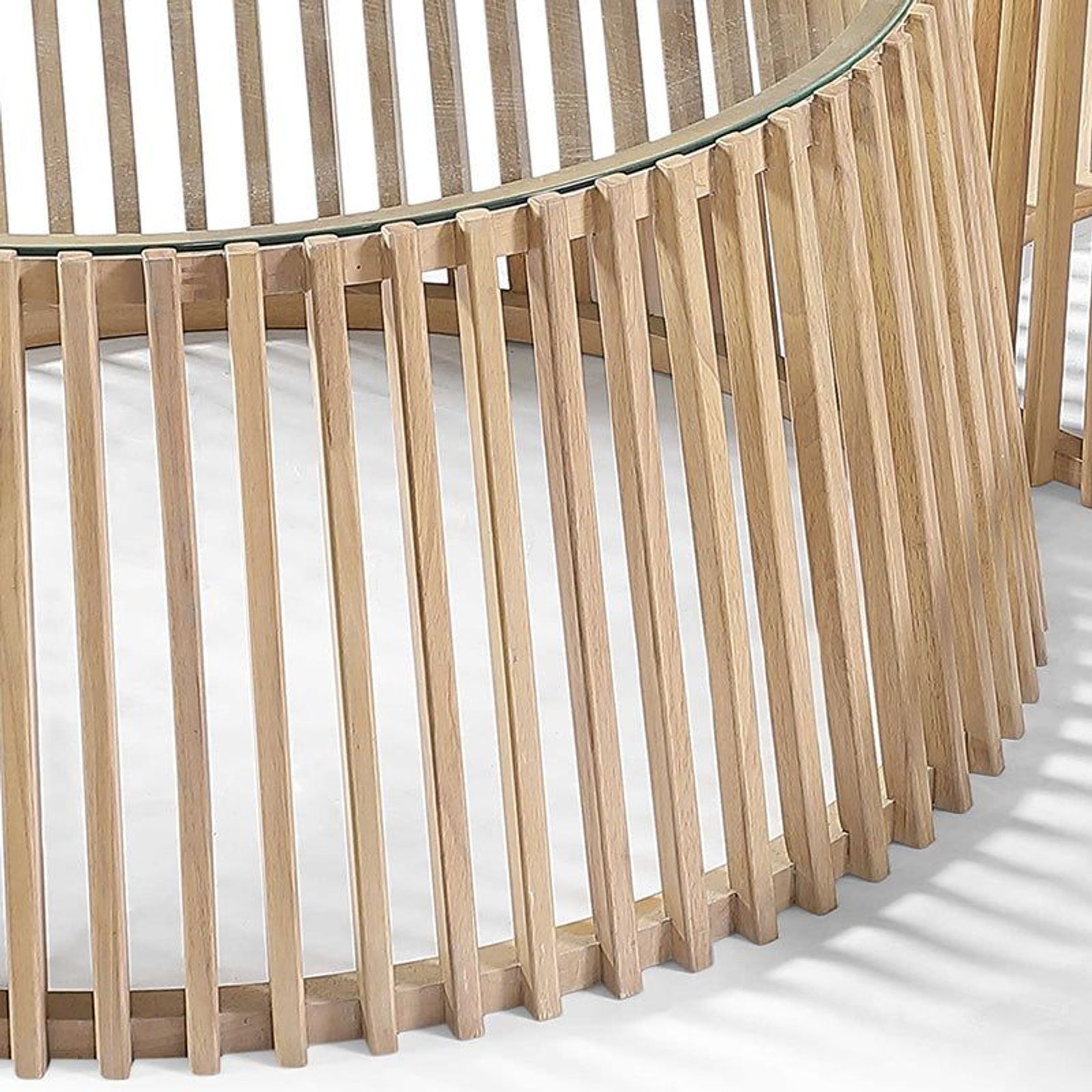 LYNNA Side Table 50cm - Oak gallery detail image