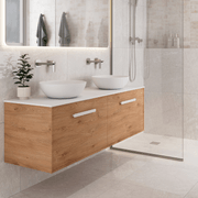 Hako 1500 Double Basin Vanity | Villastone Slab Top gallery detail image