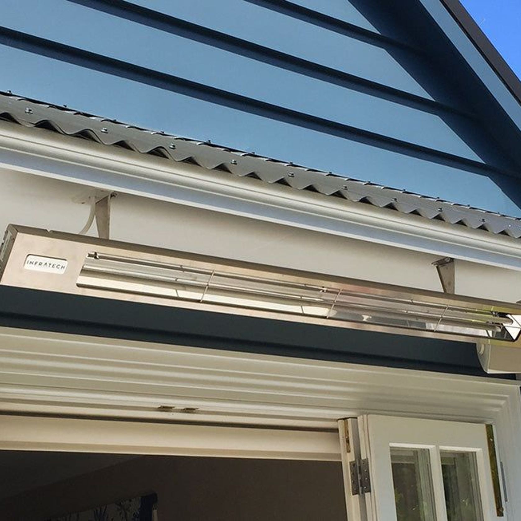 Infratech SL40 4kW Heater Brushed Stainless gallery detail image
