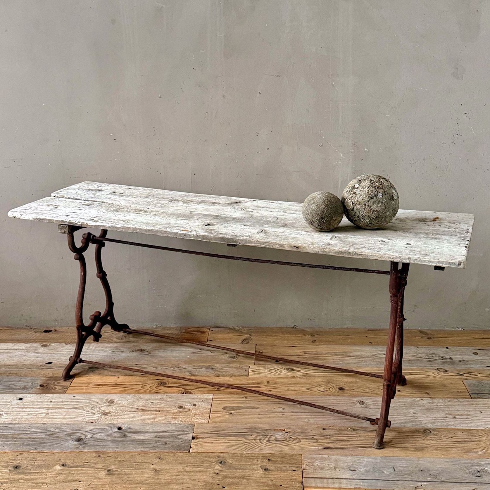French Iron Console Table gallery detail image