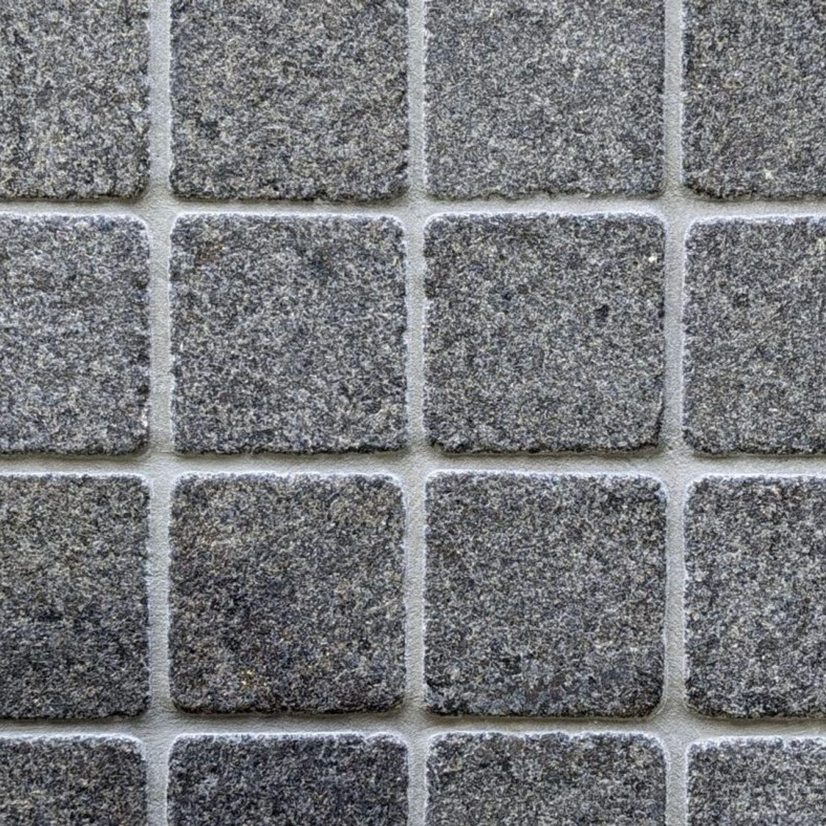 Impala Black Tumbled Granite Cobblestones gallery detail image