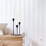 3pc Candlestick Set - Black gallery detail image