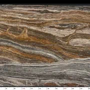 Jurassic Vein Cut Travertine Benchtop gallery detail image