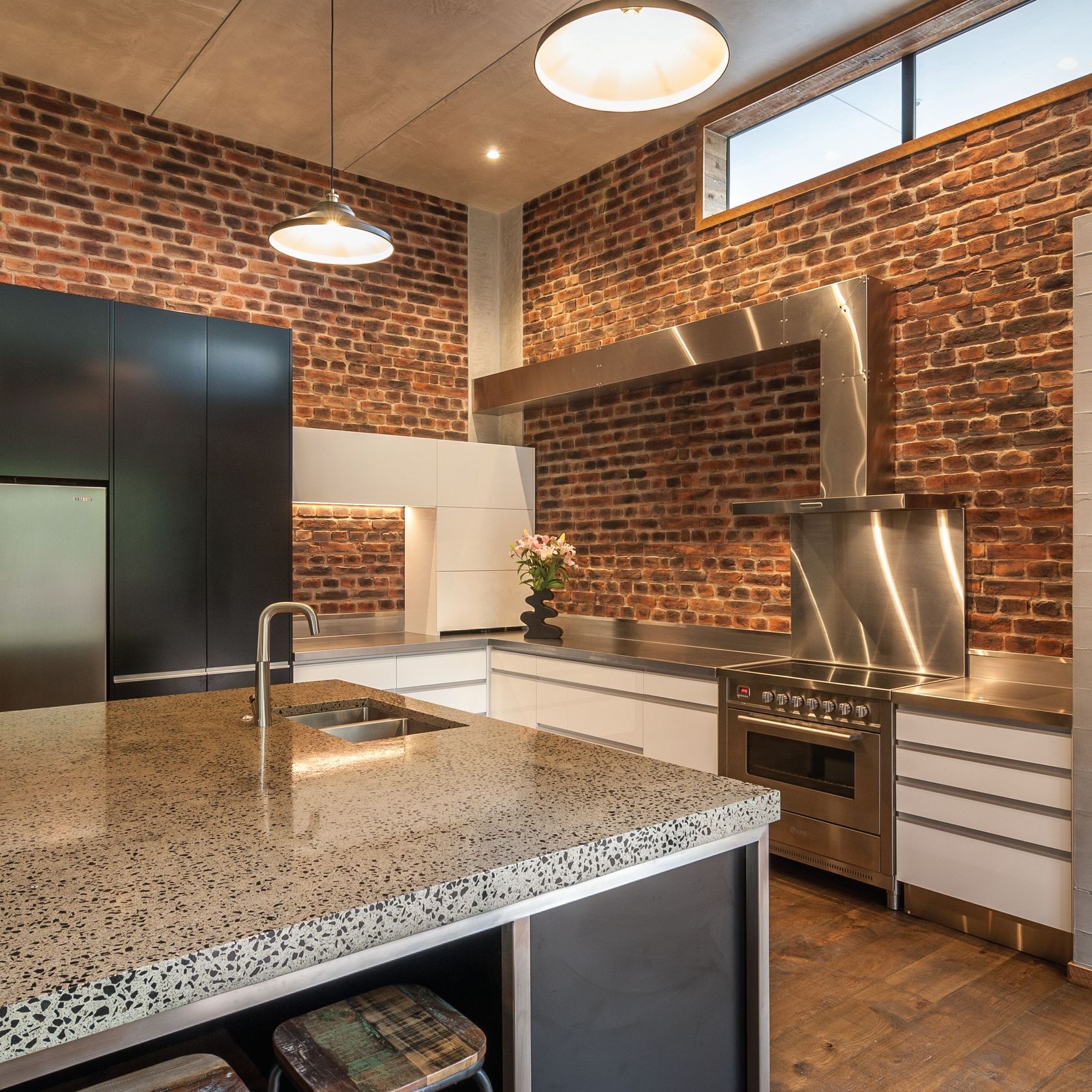 Loft Brick Wall Panels by Muros | Rustic Character Wall gallery detail image